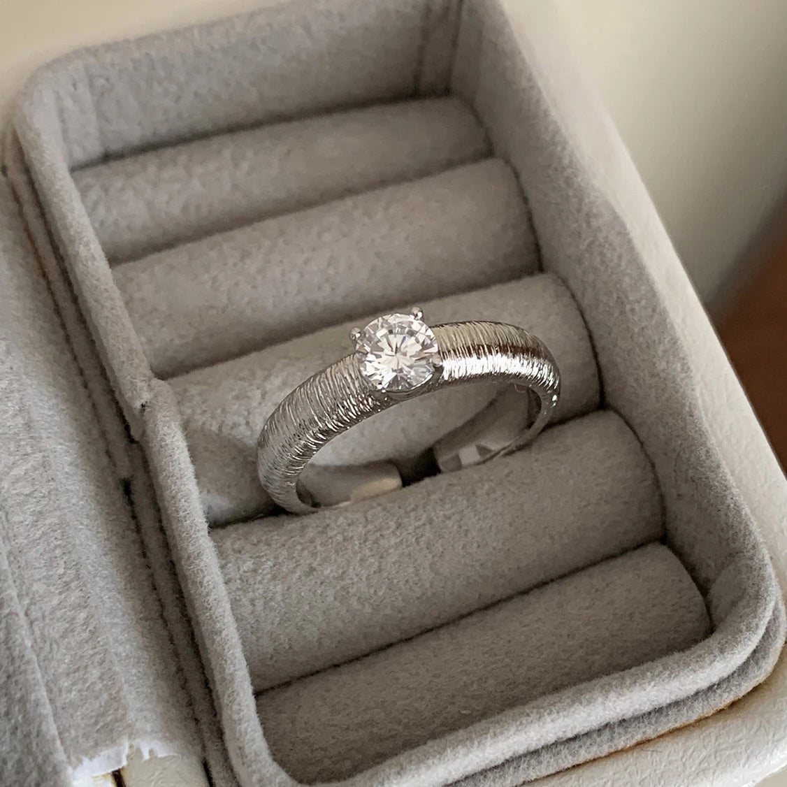 VENTFILLE 925 Sterling Silver Irregular Design Wave Golden Stackable Finger Rings Trendy Adjustable For Women Gifts Dropshipping